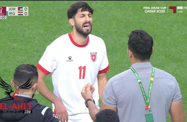 هدف الأهلي.. إصابة يزن النعيمات بقطع في الرباط الصليبي