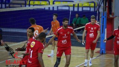 الأهلي يهزم الشمس 3-0 في دوري المرتبط للكرة الطائرة