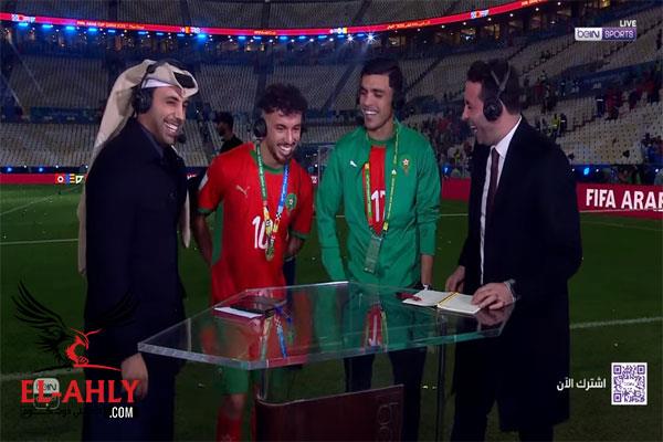 أبو تريكة وأشرف بن شرقي.. كلمات بين الأهلاوية في فرحة المغرب بكأس العرب