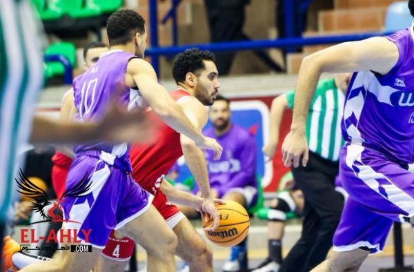 رجال سلة الأهلي يحققون فوزا كاسحا على المصرية للاتصالات في الدوري