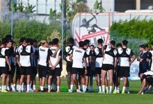 تدريبات بدنية وفنية للاعبي الزمالك قبل مواجهة الحرس في كأس عاصمة مصر