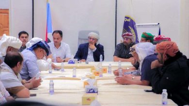 اخبار-حضرموت-|-الكثيري-يلتقي-بعدد-من-مشايخ-قبيلة-يافع-بمديرية-القطن-ويشيد-بدورهم-في-تأمين-المديرية-ودعم-جهود-تحرير-الوادي