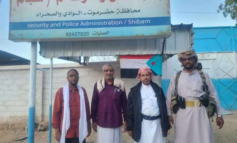 اخبار-حضرموت-|-رئيس-تنفيذية-انتقالي-شبام-يتفقد-إدارة-الأمن-والشرطة-ويشدد-على-رفع-الجاهزية-والانضباط