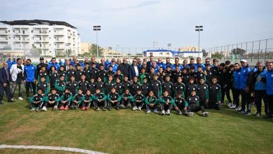 المصري يفتتح مجمع ملاعب السيد متولي