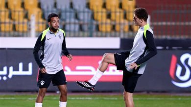 مران الزمالك – تصعيد مدافع الشباب.. وتدريبات بدنية قوية