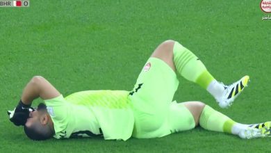 شاهد.. حارس مرمى البحرين يسجل هدفا في مرماه بطريقة غريبة أمام العراق!