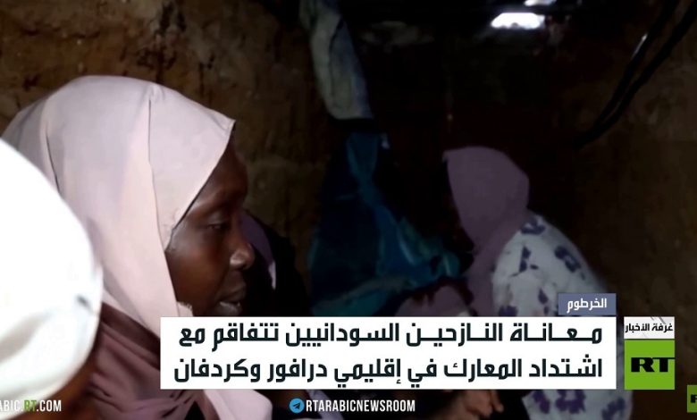 النازحون السودانيون يطالبون بتوفير الدعم