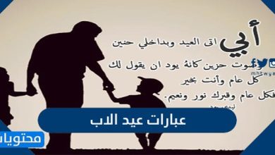 عبارات عيد الاب