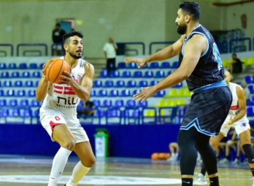 الزمالك يفوز على سموحة في دوري السلة