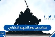 عبارات عن يوم الشهيد الاماراتي