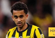 عين على الغامدي في مباراة الشباب