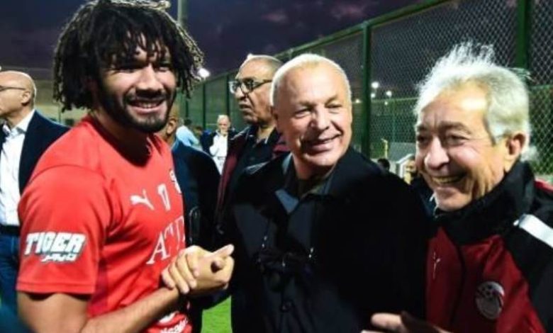 حلمي طولان وهاني أبوريدة