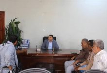 أبين.. اجتماع موسع لبحث عدد من التدخلات والمشاريع التنموية في قطاعي الزراعة والري بمنطقة دلتا زنجبار - خنفر