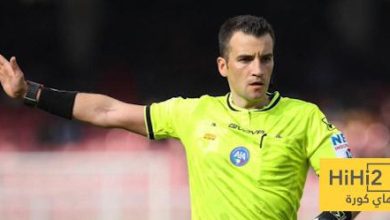 أرقام خاصة بحكم مباراة ميلان وساسولو