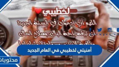 أمنيتي لخطيبي في العام الجديد 2023 كل عام وأنت حبيبي