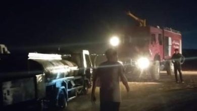 إدارة مطار عتق: إخماد حريق بسيارة محروقات قرب محطة الوقود