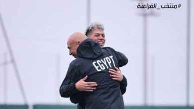 إمام عاشور مع حسام حسن