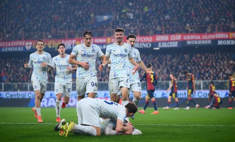 إنتر ميلان ضد جنوى