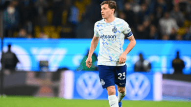 احصائيات الشوط الاول من مباراة الانتر و بولونيا