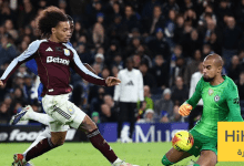 احصائيات مباراة تشيلسي و استون فيلا في الدوري الانجليزي