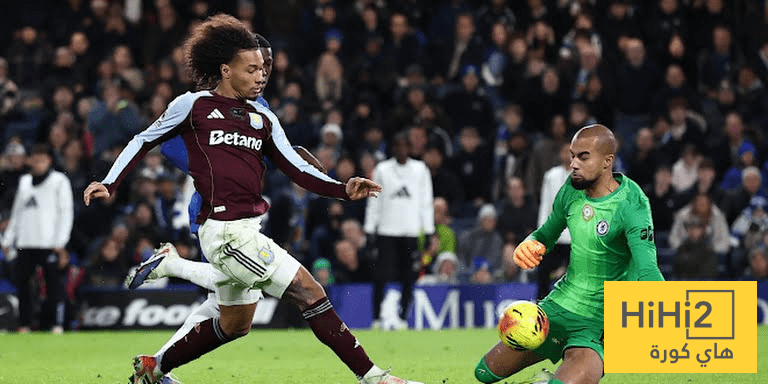 احصائيات مباراة تشيلسي و استون فيلا في الدوري الانجليزي