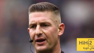 أرقام خاصة بحكم مباراة أرسنال وولفرهامبتون