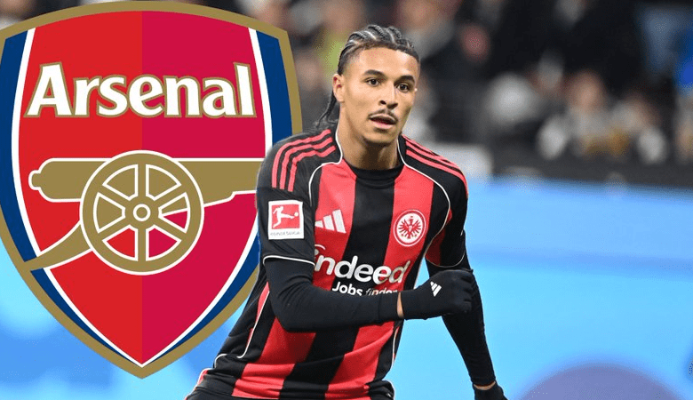 ارسنال يستهدف جناح فرانكفورت الشاب