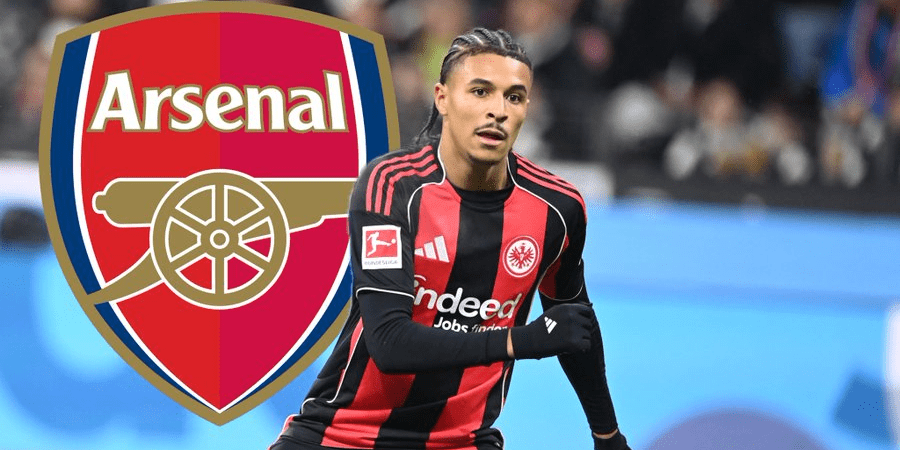 ارسنال يستهدف جناح فرانكفورت الشاب