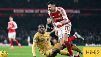 ارسنال يسجل الهدف الاول في شباك كريستال بالاس