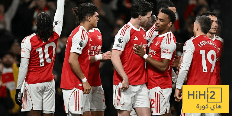 الرسم التكتيكي لتشكيلة ارسنال ضد برينتفورد