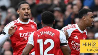 تشكيلة أرسنال المتوقعة ضد برايتون في الدوري الإنجليزي