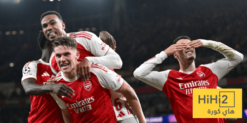 تشكيلة أرسنال المتوقعة ضد كلوب بروج في دوري أبطال أوروبا