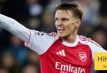 عين على أوديغارد في مباراة كلوب بروج