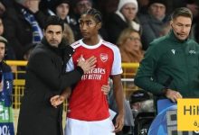 موهوب أرسنال يعلق على مشاركته الأولى في دوري الأبطال