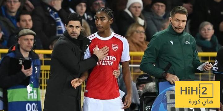موهوب أرسنال يعلق على مشاركته الأولى في دوري الأبطال