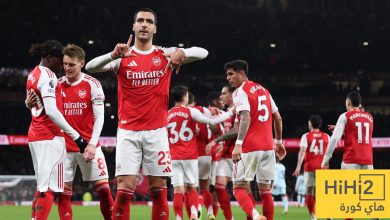 هدافي أرسنال في البريميرليغ قبل مواجهة أستون فيلا