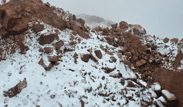 أمطار وتساقط للثلوج على مرتفعات تروجينا