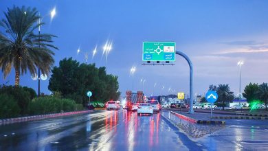 أمطار ورياح شديدة السرعة على حائل