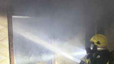 إخماد حريق في مبنى سكني بحي الزاهر بمكة.. ولا إصابات