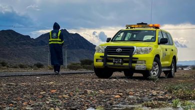 الدفاع المدني يحذر: ابتعدوا عن بطون الأودية ومجاري السيول لسلامتكم