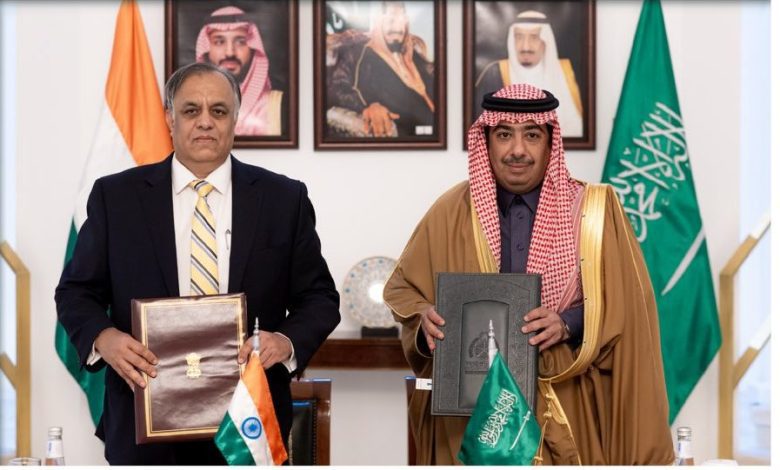 السعودية والهند توقعان اتفاقية للإعفاء المتبادل من تأشيرة الإقامة القصيرة