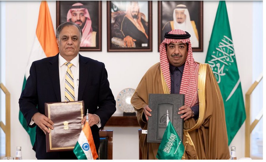 السعودية والهند توقعان اتفاقية للإعفاء المتبادل من تأشيرة الإقامة القصيرة