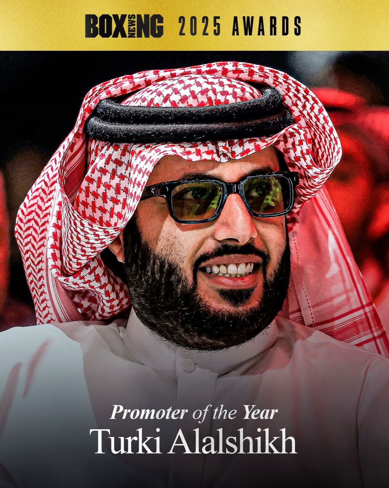 تركي آل الشيخ يحصد لقب "Promoter of the Year" لـ 2025