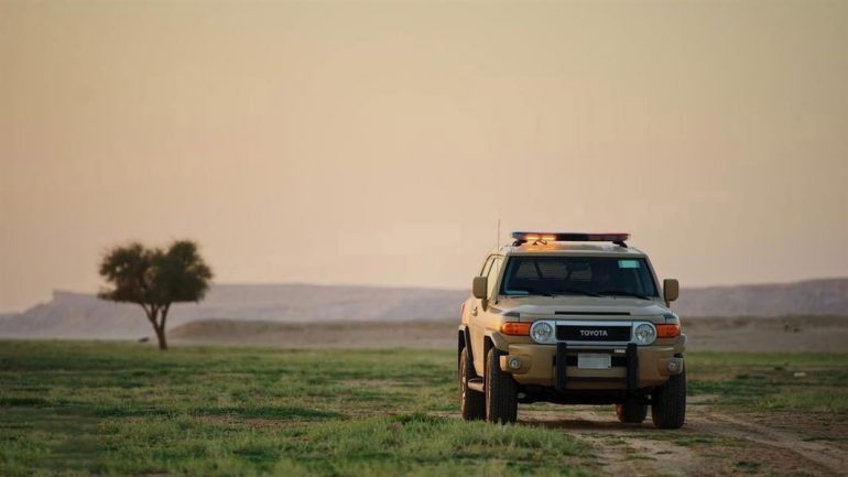 ضبط مواطن للتخييم في محمية الملك عبدالعزيز