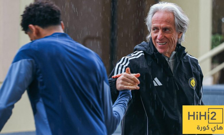 صور : خيسوس يقود النصر تحت المطر !