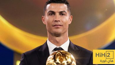 كم مرة توج رونالدو بجائزة أفضل لاعب في الشرق الأوسط ؟