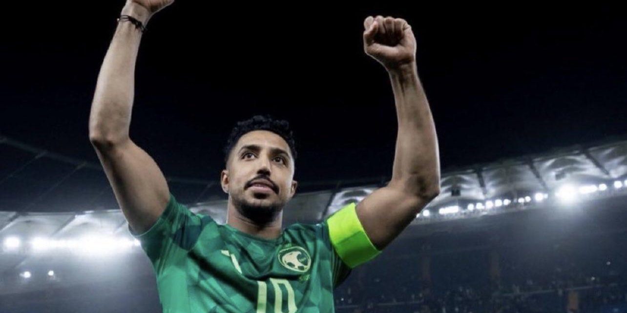 الفيفا يدرج اسم سالم الدوسري في نادي المئوية