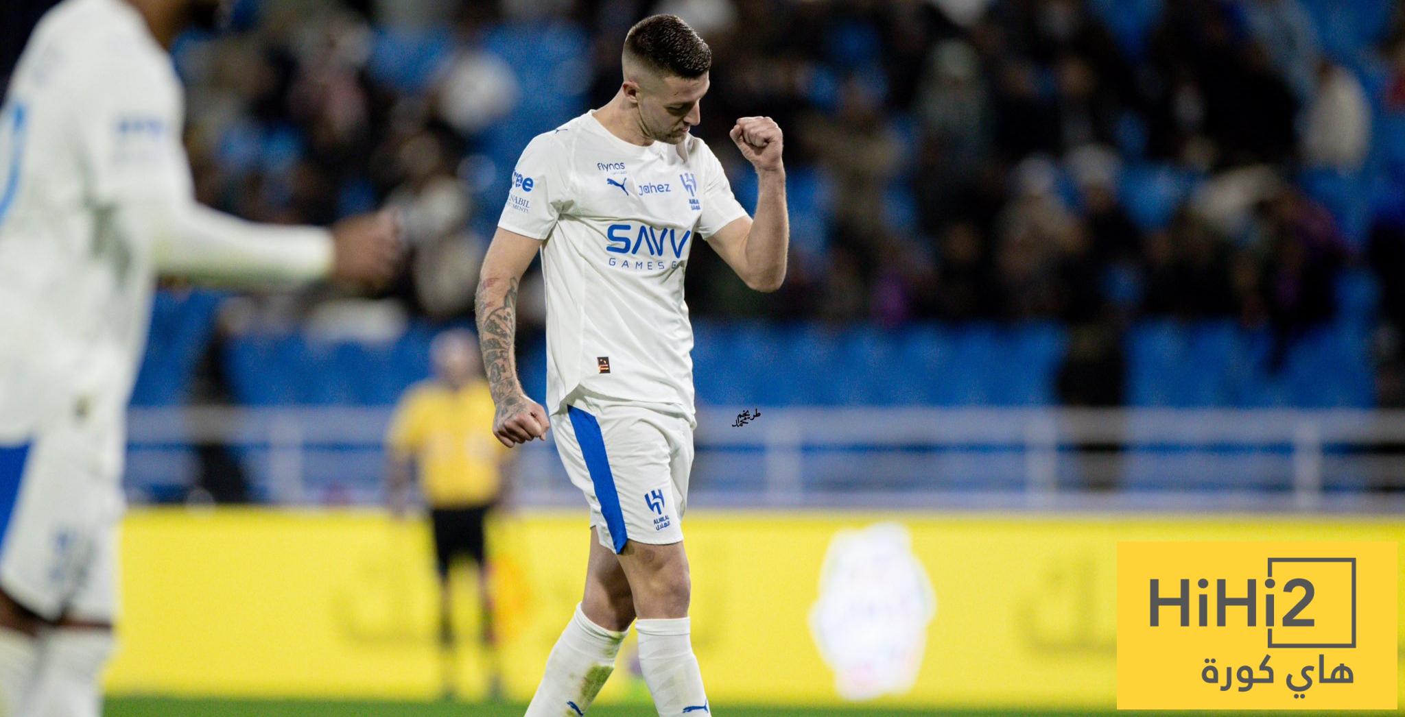 تقييم لاعبي الهلال في الشوط الأول أمام الخلود