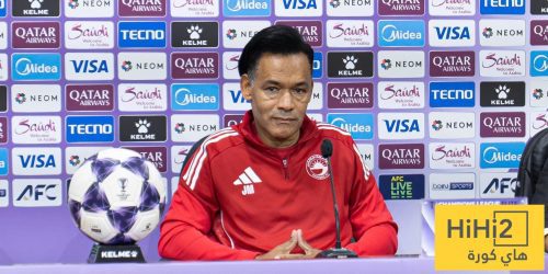 مدرب الشارقة يشيد بلاعبيه بعد السقوط أمام الهلال