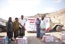 المغربي يُدشّن توزيع السلال الغذائية ضمن برنامج المساعدات الإنسانية في مديرية الملاح